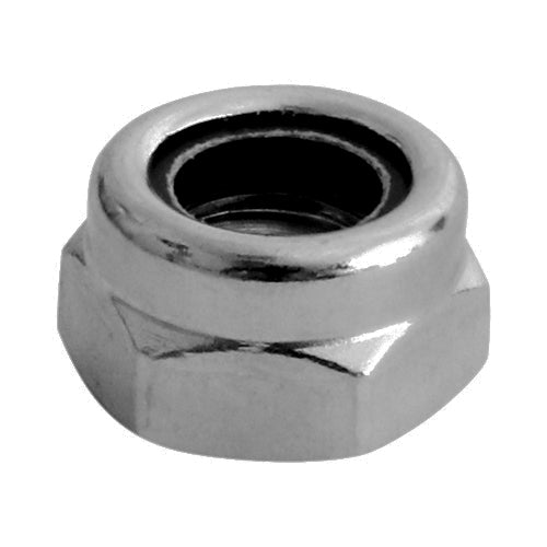TIMCO Nylon Insert Nuts Type T DIN985 A2 Stainless Steel - M5 - Image