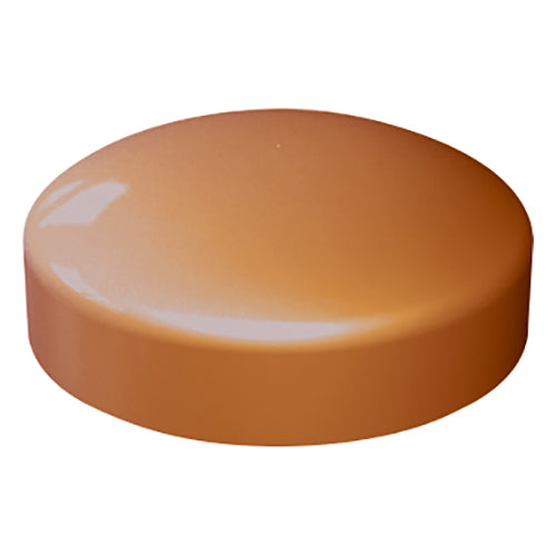 TIMCO Two Piece Screw Caps Oak - To Fit 3.5 to 4.2 Screw - Image