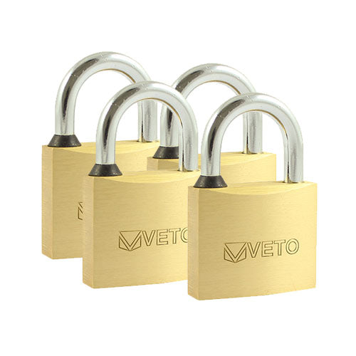 TIMCO Brass Padlocks Key Alike - 40mm - Image