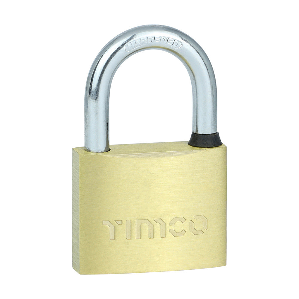 TIMCO Brass Padlock - 50mm - Image