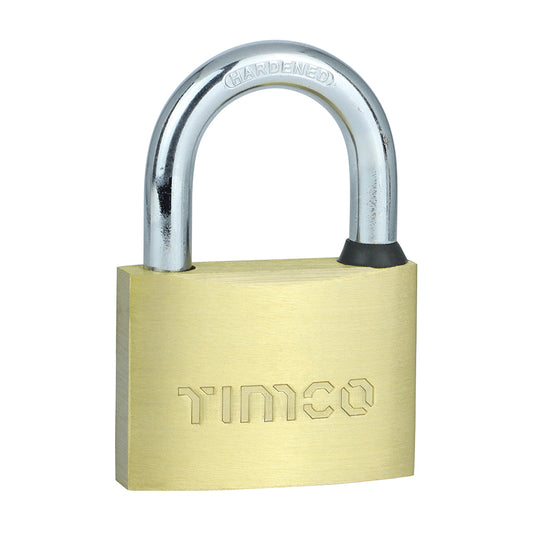 TIMCO Brass Padlock - 60mm - Image
