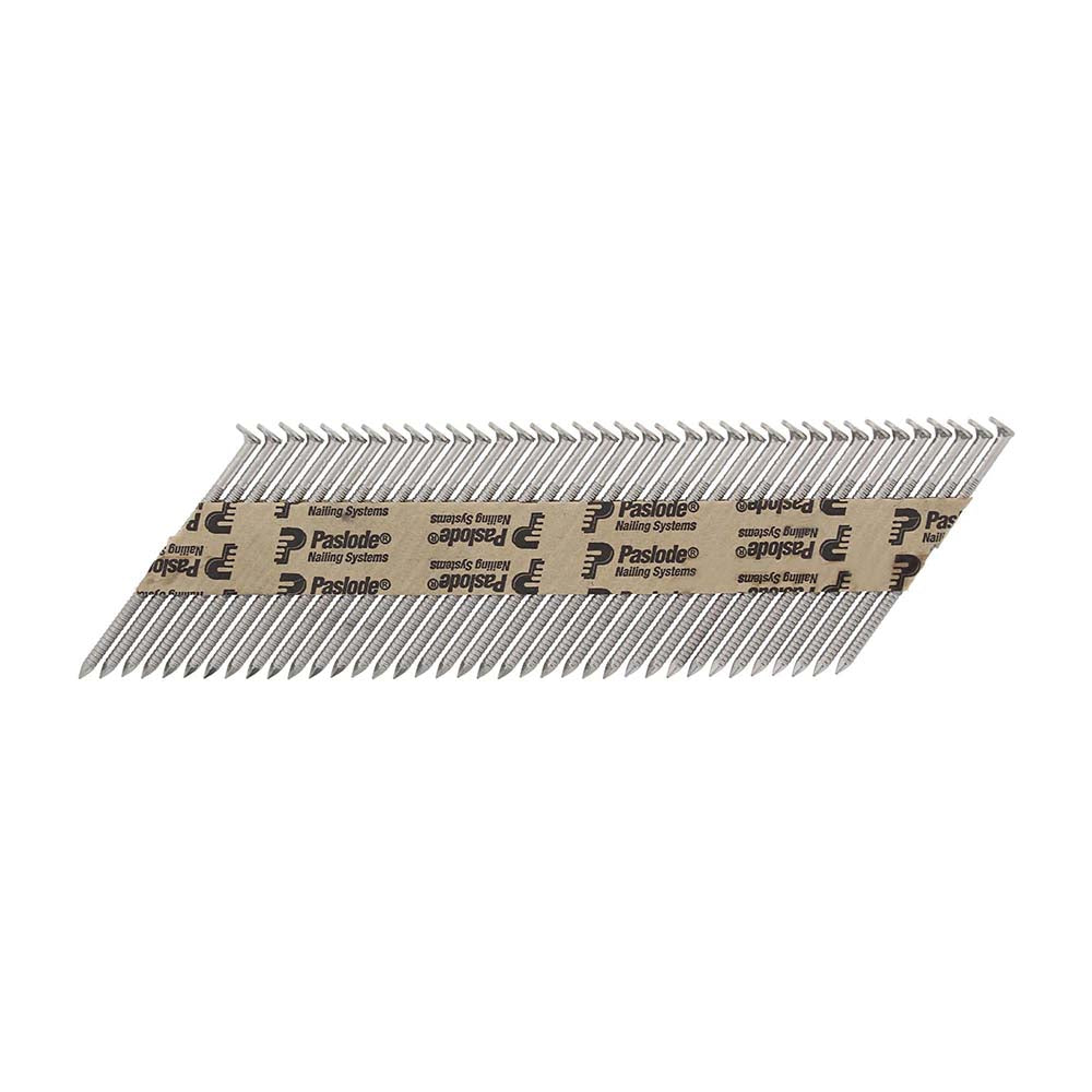Paslode IM360Ci Nails & Fuel Cells Retail Pack Ring Shank Stainless Steel - 3.1 x 80/1CFC - Image