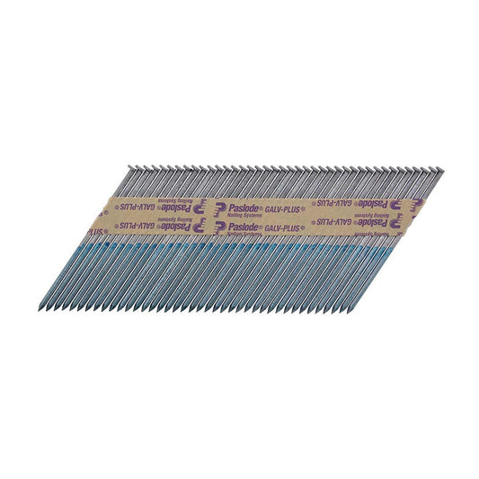 Paslode IM360Ci Nails & Fuel Cells Trade Pack Plain Shank Galvanised + - 3.1 x 90/2CFC - Image