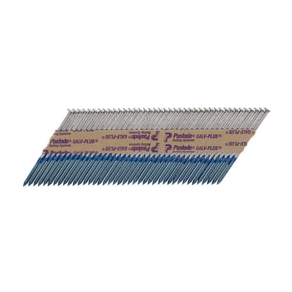 Paslode IM360Ci Nails & Fuel Cells Trade Pack Ring Shank Galvanised + - 3.1 x 90/2CFC - Image