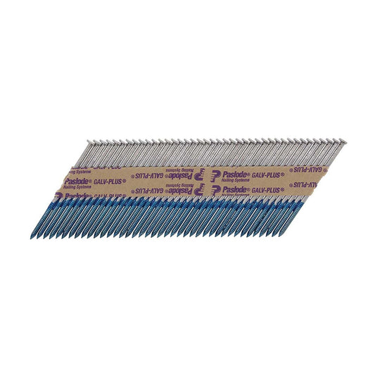 Paslode IM360Ci Nails & Fuel Cells Retail Pack Ring Shank Galvanised + - 2.8 x 51/1CFC - Image