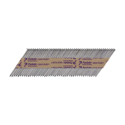 Paslode IM350+ Nails & Fuel Cells Trade Pack Ring Shank Galvanised + - 3.1 x 63/2CFC - Image