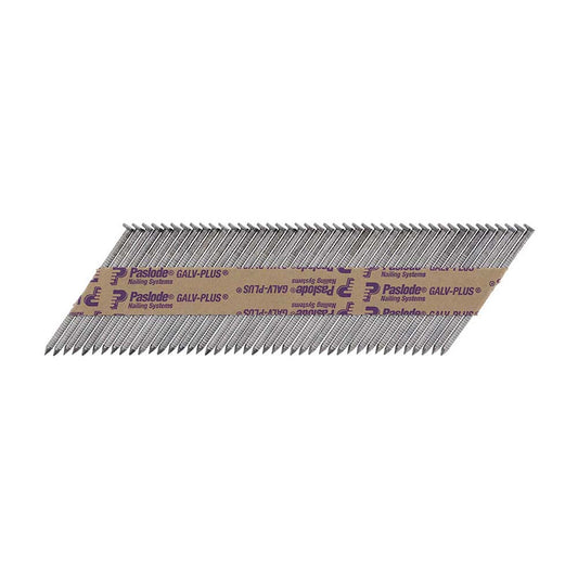 Paslode IM350+ Nails & Fuel Cells Trade Pack Ring Shank Galvanised + - 3.1 x 63/2CFC - Image
