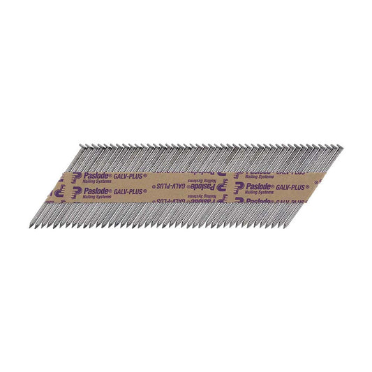 Paslode IM350+ Nails & Fuel Cells Trade Pack Ring Shank Galvanised + - 3.1 x 75/2CFC - Image