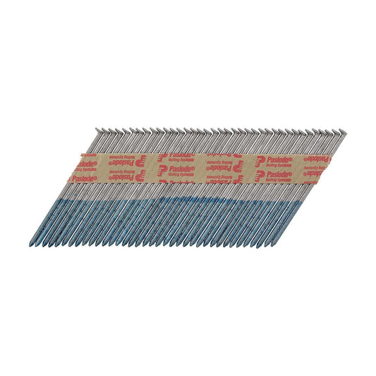 Paslode IM350+ Nails & Fuel Cells Trade Pack Unilock Shank Hot Dipped Galvanised - 3.1 x 90/2CFC - Image