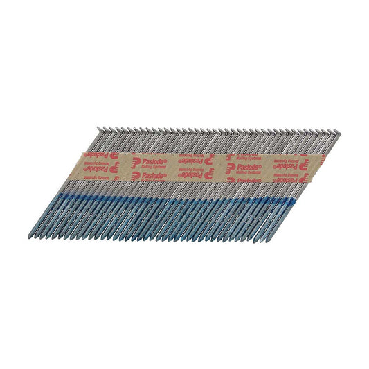 Paslode IM350+ Nails & Fuel Cells Retail Pack Plain Shank Hot Dipped Galvanised - 3.1 x 90/1CFC - Image