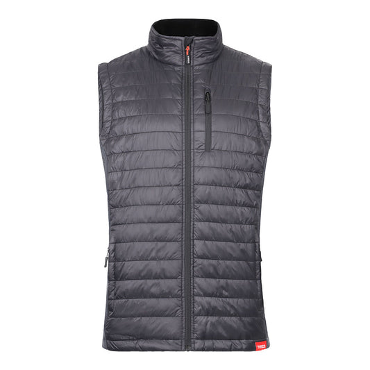 TIMCO Padded Bodywarmer - Grey/Black - Large - Image