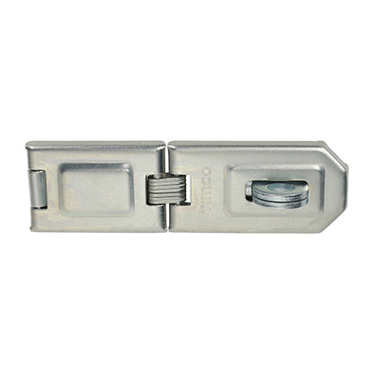 TIMCO Hasp and Staple Single Hinged Silver - 160mm - Image