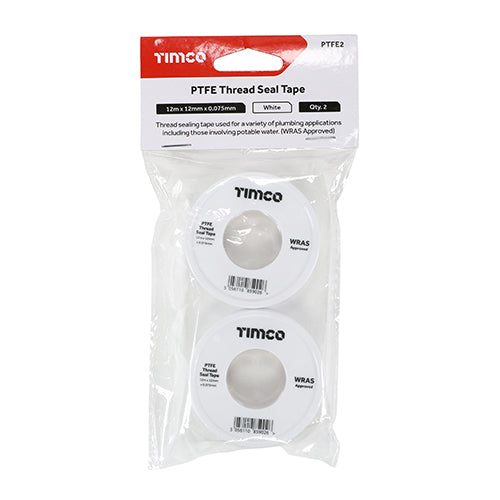 TIMCO PTFE Thread Seal Tape - 12m x 12mm  - Image