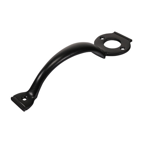 TIMCO Escutcheon Handle Black - 8" - Image