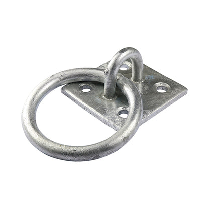 TIMCO Ring on Plate Hot Dipped Galvanised - 2" - Image