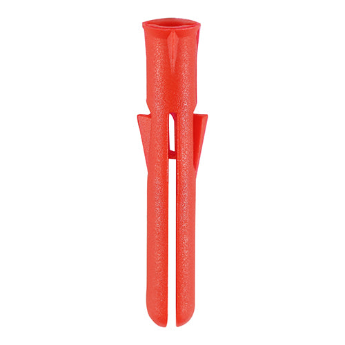TIMCO Red Premium Plastic Plugs - 34mm - Image