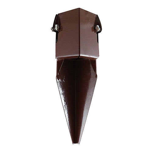 TIMCO Repair Post Spike Bolt Secure Oxide Red - 75mm - Image