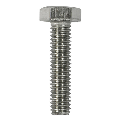 TIMCO Set Screws DIN933 A2 Stainless Steel - M6 x 50 - Image