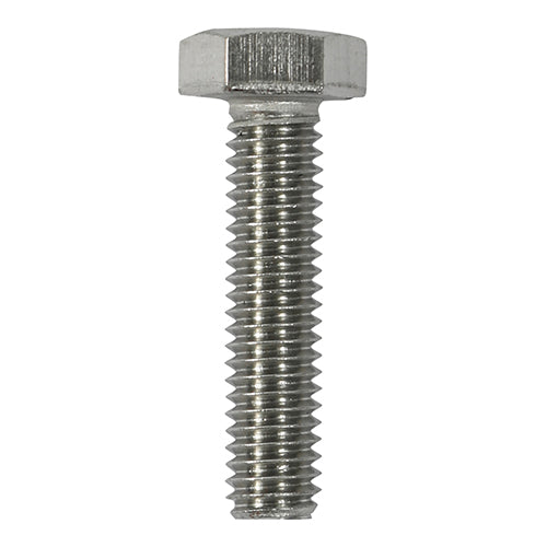 TIMCO Set Screws DIN933 A2 Stainless Steel - M8 x 50 - Image