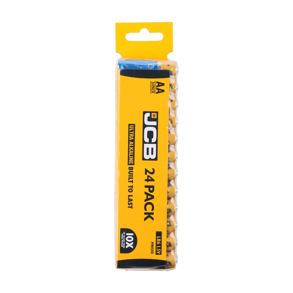 TIMCO JCB Ultra Alkaline Batteries Trade Pack - AA - Image