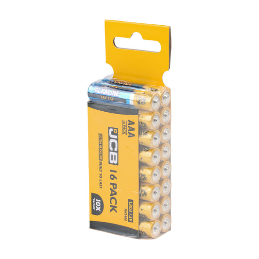 TIMCO JCB Ultra Alkaline Batteries Trade Pack - AAA - Image