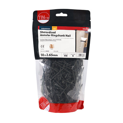 TIMCO Annular Ringshank Nails Sherardised - 50 x 2.65 - Image