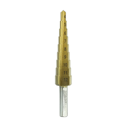 TIMCO Step Drill M2 HSS TiN - 4-12mm - Image