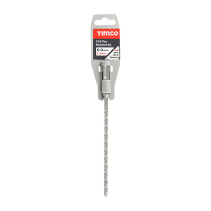 TIMCO SDS Plus Hammer Bits - 6.0 x 210 - Image