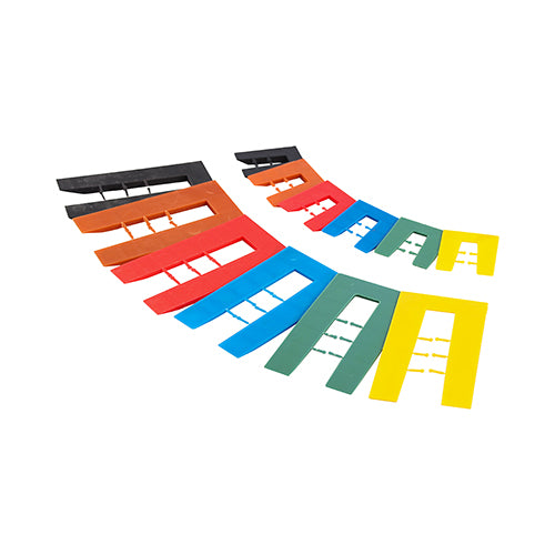 TIMCO Assorted Horseshoe Shims - 1.0 - 6.0mm - Image