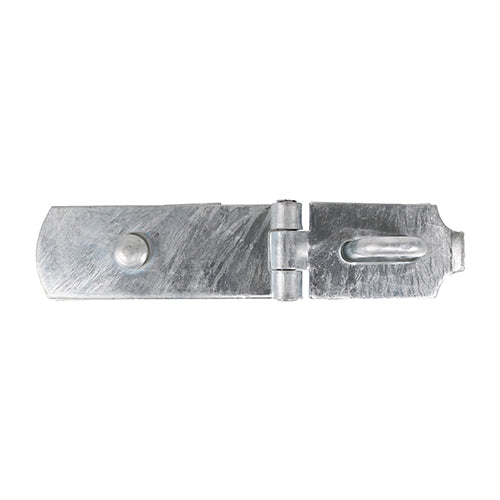 TIMCO Heavy Duty Swivel Pattern Hasp & Staple Bolt On Hot Dipped Galvanised - 8" - Image