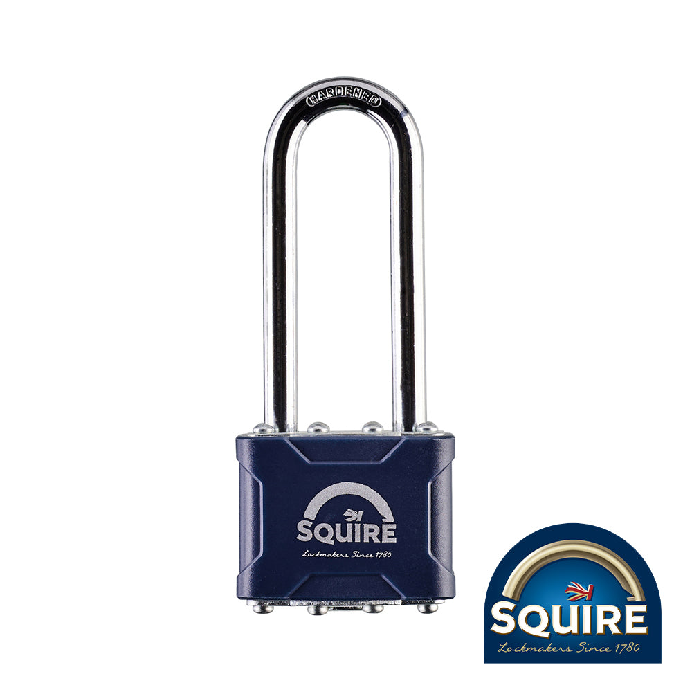 TIMCO Stronglock Laminated Padlock - 2.5" Long Shackle - 40mm - Image