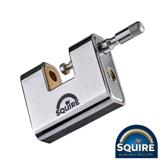 TIMCO Armoured Brass Block Lock - 80mm - Image