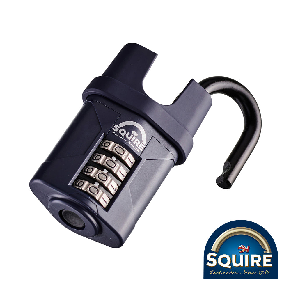 TIMCO Combination Padlock - Steel Closed Shackle - 50mm - Image