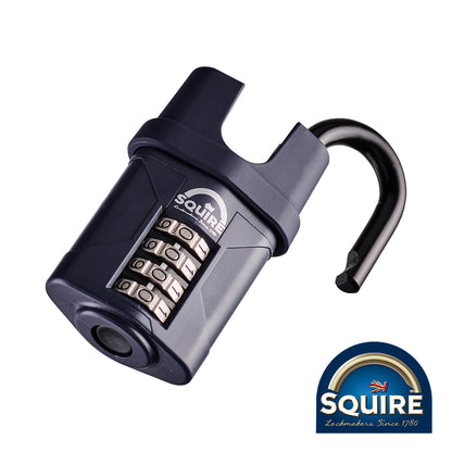 TIMCO Combination Padlock - Steel Closed Shackle - 50mm - Image