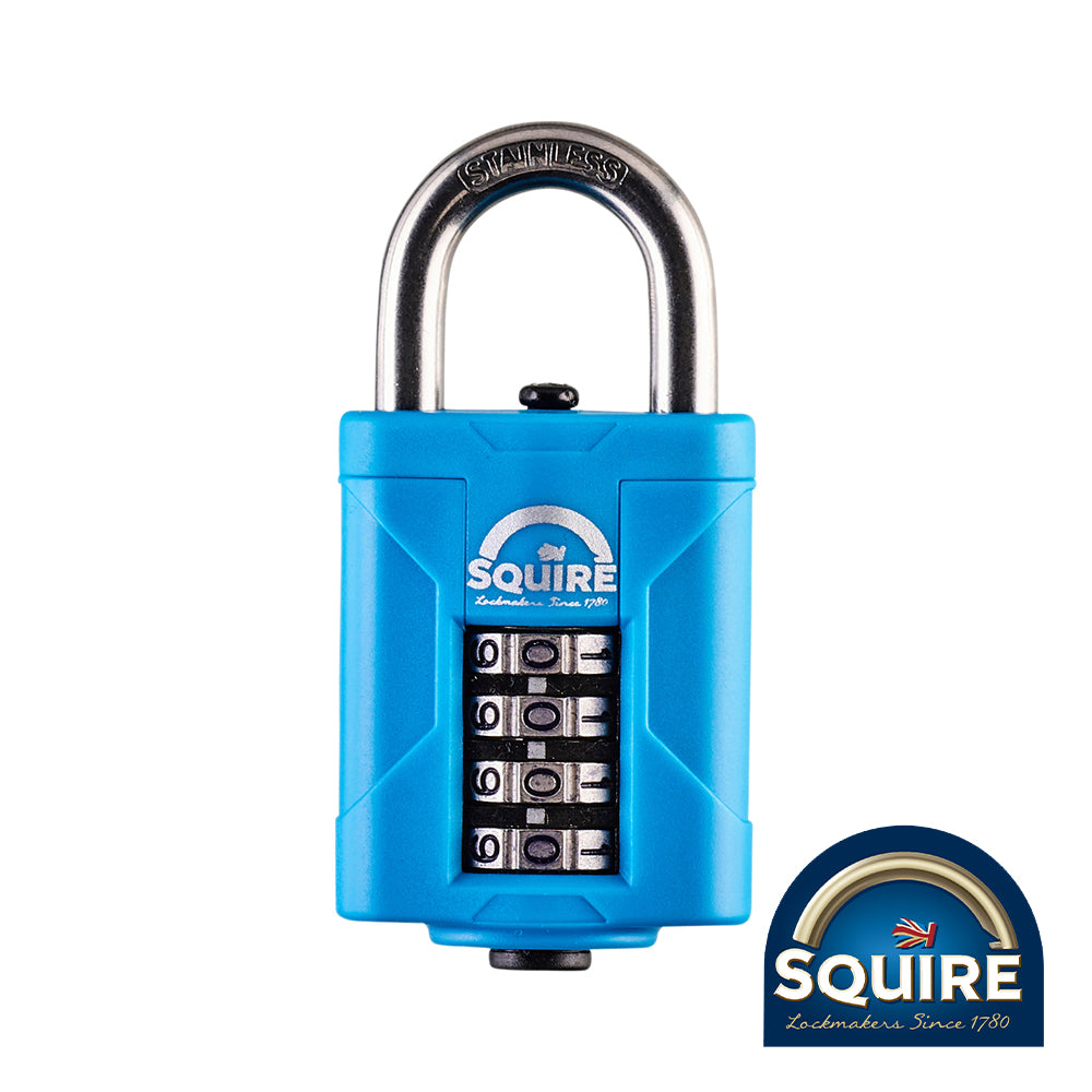 TIMCO Combination Padlock - Stainless Steel Closed Shackle - 40mm - Image