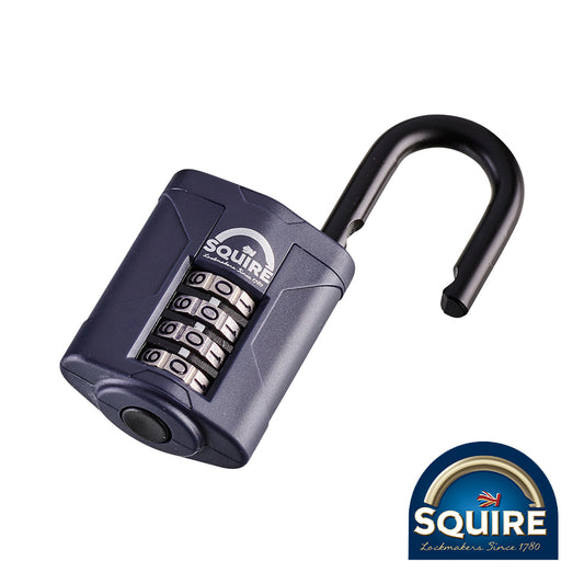 TIMCO Combination Padlock - Steel Open Shackle - 40mm - Image