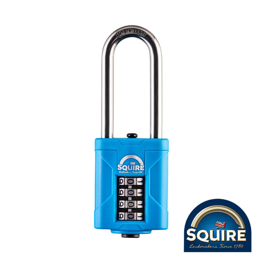 TIMCO Combination Padlock - Stainless Steel 2.5" Long Shackle - 50mm - Image