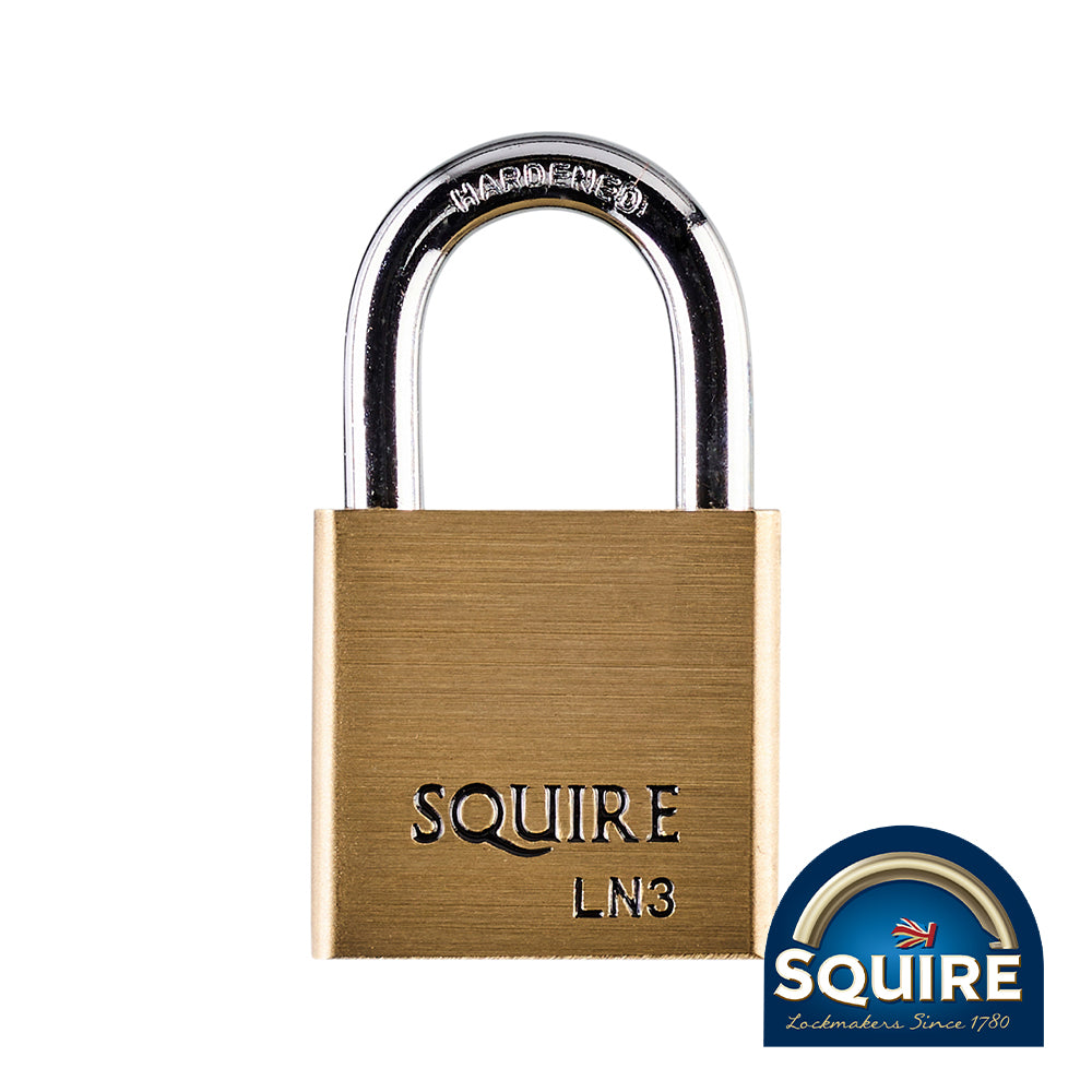 TIMCO Premium Brass Lion Padlock - Stainless Steel Shackle - 30mm - Image