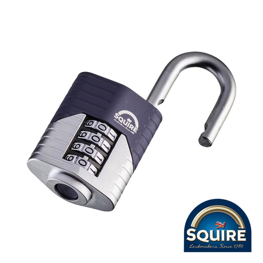TIMCO Vulcan Combination Padlock - Boron Open Shackle - 40mm - Image