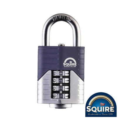 TIMCO Vulcan Combination Padlock - Boron Open Shackle - 40mm - Image