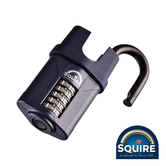 TIMCO Combination Padlock - Steel Closed Shackle - 60mm - Image