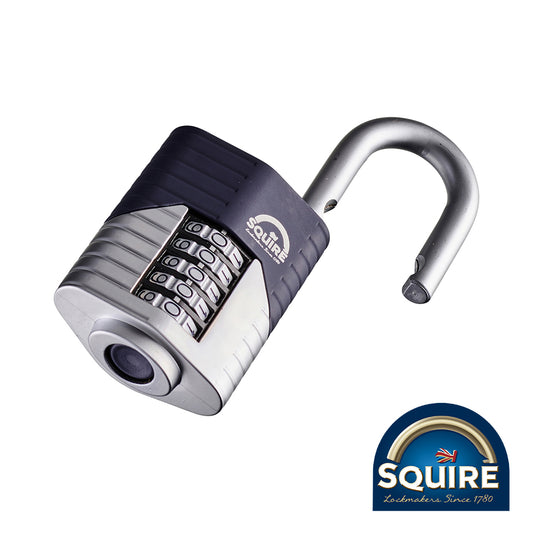 TIMCO Vulcan Combination Padlock - Boron Open Shackle - 60mm - Image