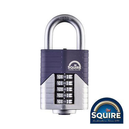 TIMCO Vulcan Combination Padlock - Boron Open Shackle - 60mm - Image