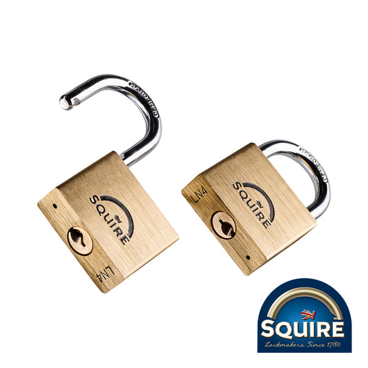 TIMCO Premium Brass Lion Padlock - Keyed Alike - 40mm - Image