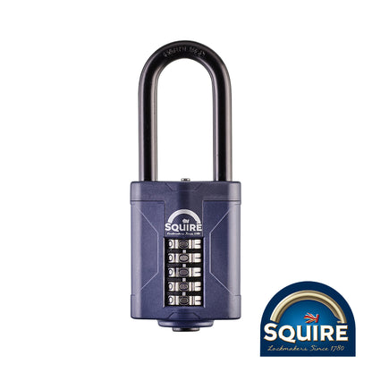 TIMCO Combination Padlock - Steel 2.5" Long Shackle - 60mm - Image