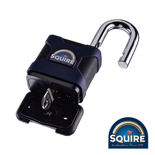 TIMCO Stronghold Padlock - Open Shackle - 80mm - Image