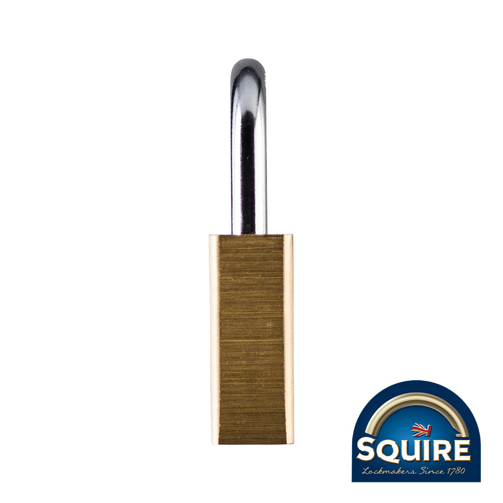 TIMCO Premium Brass Lion Padlock - Stainless Steel Shackle - 40mm - Image