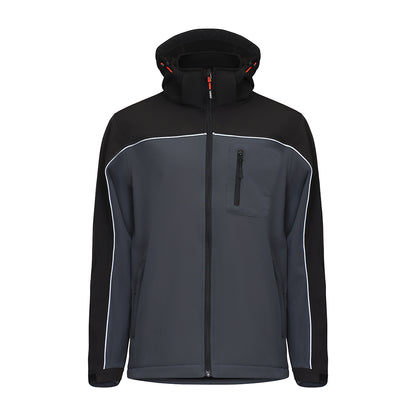 TIMCO Softshell Jacket - Grey/Black - Large - Image