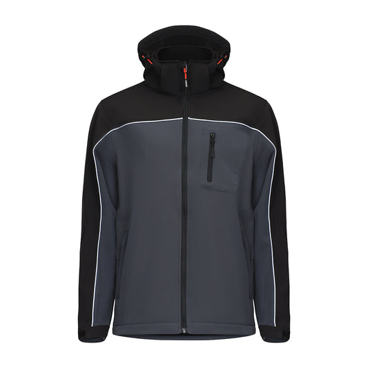 TIMCO Softshell Jacket - Grey/Black - Large - Image