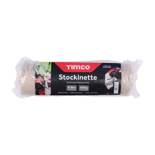 TIMCO Stockinette Polishing & Wiping Cloth - 4.8m / 400g - Image